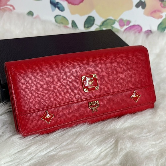 MCM Handbags - 💯Authentic MCM  long wallet🍀